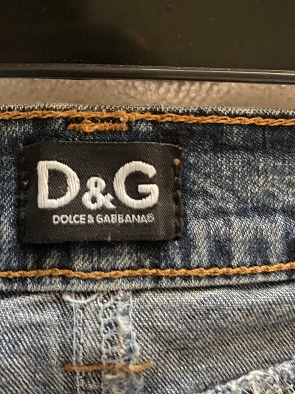 Dolce & Gabbana women’s Blue Slim Straight Jeans - Picture 5 of 9